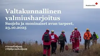 Suojelu ja moninaiset avun tarpeet  AvunKetju2025 -valmiusharjoituksen  webinaari 23.10.2025