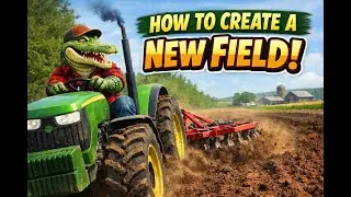 How to create and prepare fields in farming simulator 2025 (fs25)