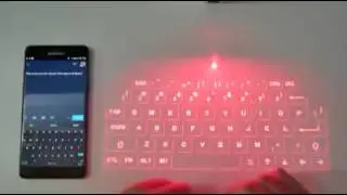 Bluetooth Laser Projection Virtual Keyboard for Smartphone, PC Tablet & Laptop - FREE Shipping!