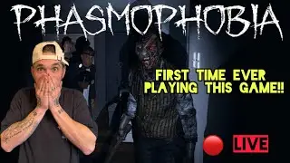 Im playing PHASMOPHOBIA for the first time!!