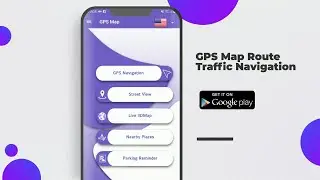GPS Map Route Traffic Navigation