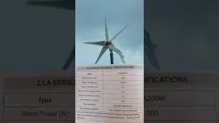 In depth review of the Vevor Wind generator #homesteading #offgrid #vevorwindgenerator