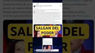 EEUU habr&iacute;a pedido a Ortega y Murillo dejar el poder