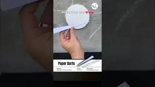 How to make a Amazing paper Darts ,  paper Plane craft diy 💔💘💣 #shorts #shortvideo #origami
