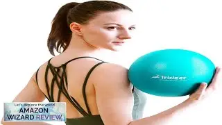 Trideer Pilates Ball 9 Inch Core Ball Small Exercise Ball with Exercise Review