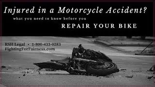 Injured in an Iowa Motorcycle Accident?  What You Need to Know Before You Repair Your Bike