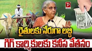 Direct Benefits for Farmers, Minimum Wages for Gig Workers | Nirmala Sitharaman |Popular TV Godavari