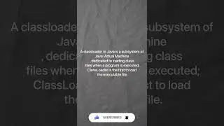 Java Interview question 1| class loader 