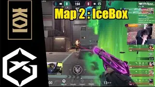 Sliggytv reacts to GX vs KOI | Map 2 | Champions Tour 2024: EMEA Stage 2 |