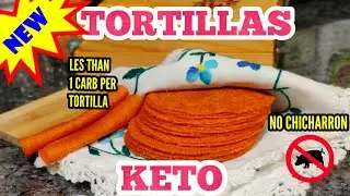 KETO TORTILLAS BEST TASTING! HANDS DOWN!!🌮  Low Carb/ Low Calorie / Gluten Free / Vegetarian