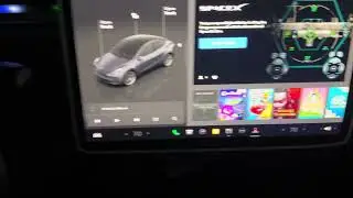 Установка подсветки салона на мою Tesla Model Y &mdash; видео после установки.