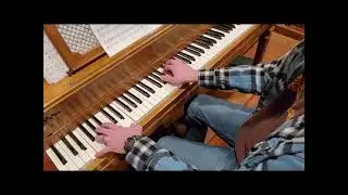 Piano practice - Little King John's Etude in A Minor