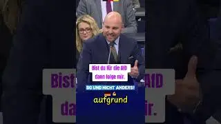 Nur die AfD 💙 💙 💙  Frohnmaier mit klarer Ansage.