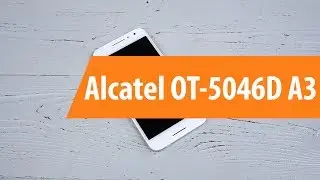 Распаковка Alcatel OT-5046D A3 / Unboxing Alcatel OT-5046D A3