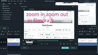 filmora 9 me zoom in zoom out effect kaise lagaye how to apply zoom in zoom out effect in filmora9