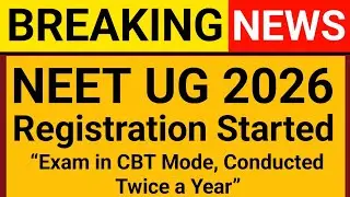 NEET UG 2026 Exam Analysis 📉 Will the Cut Off Go Down? 20&ndash;25 Lakh Forms & Major Changes