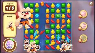 Candy Crush Tales Level 64 - NO BOOSTERS + FULL STORY + NO ADS 📖 | SKILLGAMING ✔️