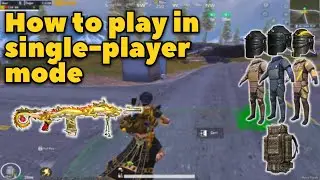 How to play in single-player mode | Artic Base SOLO MOD | Metro Royale CH30