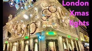 London Christmas Lights part 4 **Please Subscribe** #travel #london #christmas