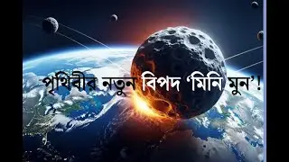 মিনি মুনের বিপদ! জানলে চমকে যাবেন Earth's Mini-Moon, Asteroid Collision Risks  #astroid #minimoon