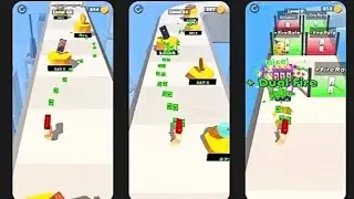 Money gun run gameplay
