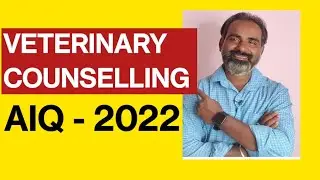Veterinary councelling of India|AIQ Veterinary counselling process|Registration and Round 2022