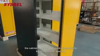 SYSBEL EN 14470-1 Standard Fire-resistant Safety Cabinet (Automatic Door Opening)