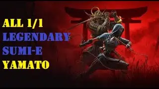 ALL 1/1 LEGENDARY SUMI-E: SAKURA DEER (NIGHT ONLY/SPRING/CLEAR) - Yamato (AC Shadows)