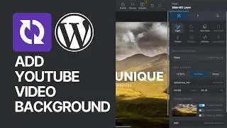 How To Add a YouTube Video Background in Sliders with Slider Revolution 7? ▶️ WordPress Plugin Guide