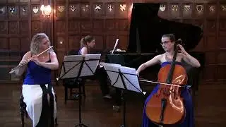 Louise Farrenc - Trio for flute, cello and piano Op. 45 - Marsyas Trio (live)