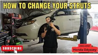 Руководство по замене стоек подвески Honda Odyssey (2011-2017)