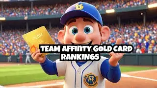 🔥 Ranking ALL the Team Affinity Gold Cards in MLB The Show 25! 🔥