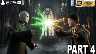 Hogwarts Legacy PS5 Pro Walkthrough Part 4 - Full Game 4K 60FPS No Commentary