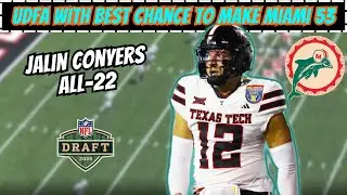 Film Breakdown: Jalin Conyers is the PERFECT Developmental TE for the Miami Dolphins