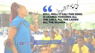 Soca Queen Dr. Alison Hinds Entertain Students With An Impromptu Performance