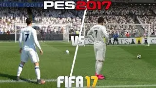 Fifa 17 vs PES 17 - Penalty Kicks