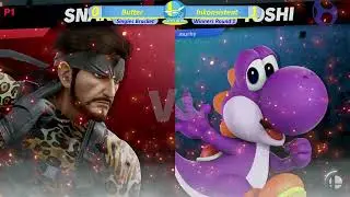 SocaSmash 163 Ultimate Singles: Butter (Snake) vs Inkonsistent (Yoshi) Winners Round 1