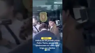 Pol&iacute;cia do DF prende piloto Pedro Turra, que deixou adolescente em coma ap&oacute;s briga por chiclete