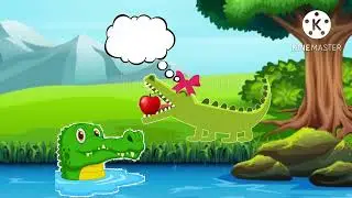 digital storytelling-The Monkey🐒 & The Crocodile🐊
