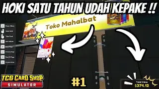 WIIDIIIHHH DAPAT KARTU LEGENDARY DARI COMMON CARD - TCG CARD SHOP SIMULATOR INDONESIA GAMEPLAY