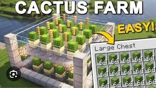 Build a cactus farm