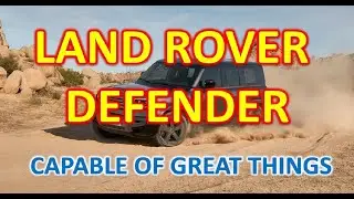 Display of Land Rover Defender