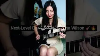 Next-Level Guitar Solo | Juliana Wilson 🎸🔥 #guitarguitarsolo