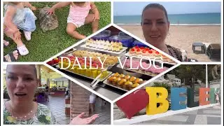 Frühstücks Buffet l Shoppen gehen in Belek City l OOTD l Cocktails l Kids Club Tour