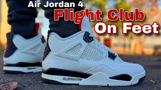 Jordan 4 Flight Club (2026) On Feet &ldquo;First Look&rdquo;