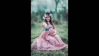 Pregnancy photo shoot ideas 🤰💞 # shorts # photo pose