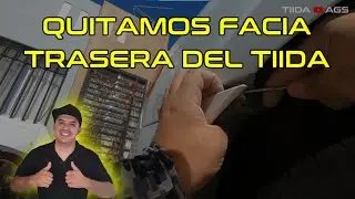 Como quitar la fascia trasera del tiida nissan paso a paso