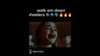 Walk em down Weelers