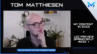 My content in 2022 + LEC Preview - Spring Split Week 1