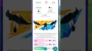 Seriencode f&uuml;r Fusionsenergien in Pok&eacute;mon GO